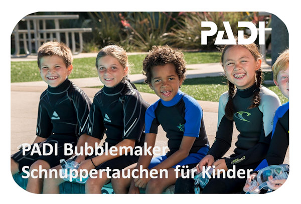 PADI Bubblemaker Kurs