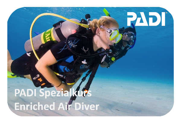 PADI Enriched Air Diver (Nitrox) Kurs
