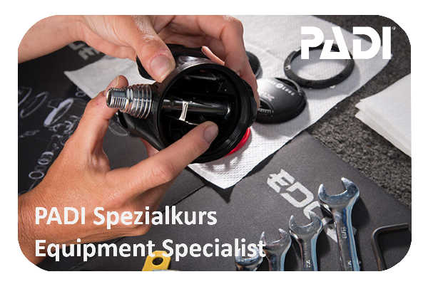 PADI Speziaälurs Equipment Specialist